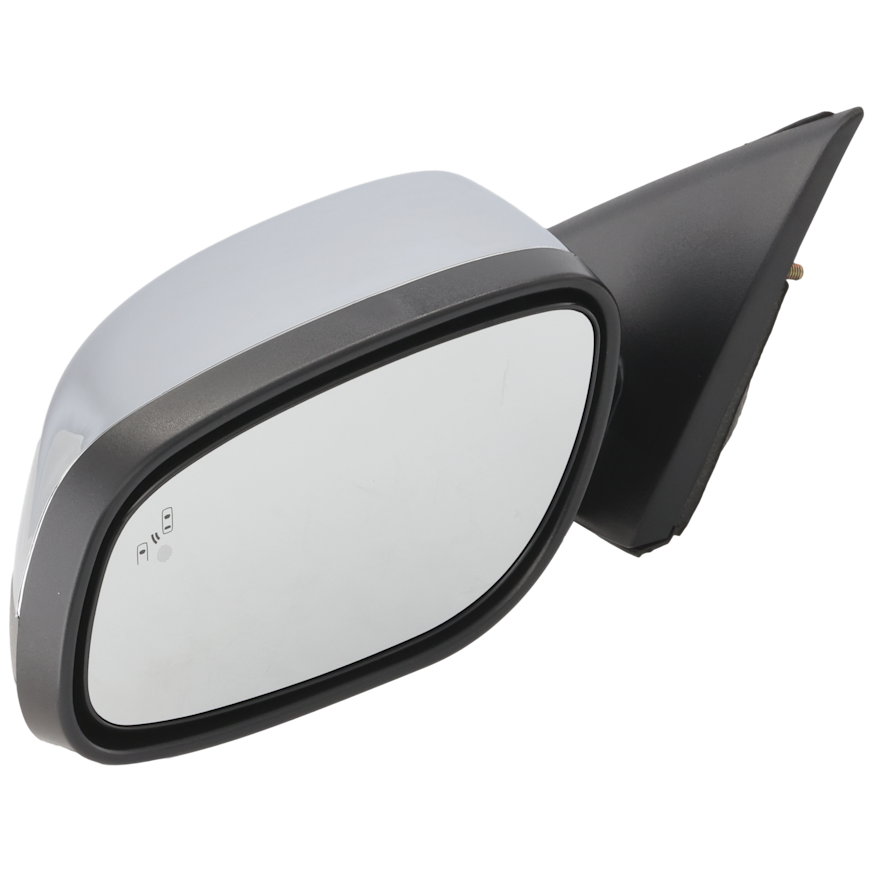 FORD TAURUS SHO DOOR MIRROR LEFT (Driver Side) PWR/HTD/PUDDLE LAMP/MEMORY (W/BSD)(CHROME)(WO/DIM OEM#AG1Z17683F-PFM 2013-2019 PL#FO1320646