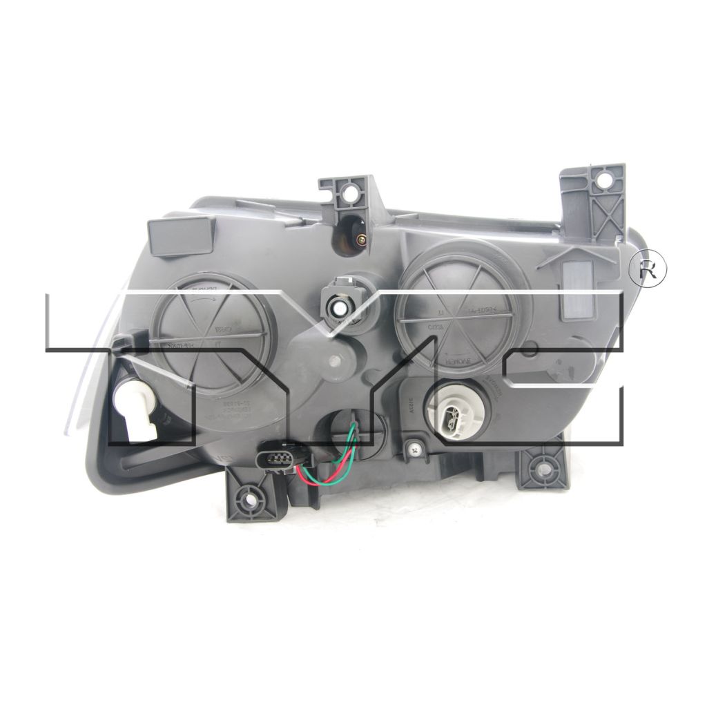 DODGE CHARGER HEAD LAMP ASSEMBLY LEFT (Driver Side) (HALOGEN)(included BUMPER SUPPORT BRACKET) OEM#57010411AE 2011-2014 PL#CH2502232