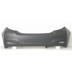 TOYOTA YARIS HATCHBACK(5DOORS) REAR BUMPER COVER PRIMED (CE/L/LE)(JAPAN)**CAPA** OEM#5215952966 2012-2014 PL#TO1100298C