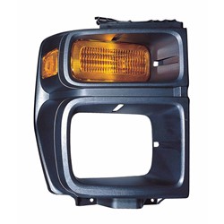 FORD TRUCKS & VANS FORD VAN HEAD LAMP DOOR & P/S LAMP RIGHT (Passenger Side) (W/ SEALED BEAM HEAD LAMP)**CAPA** OEM#8C2Z13200B 2008-2014 PL#FO2525103C