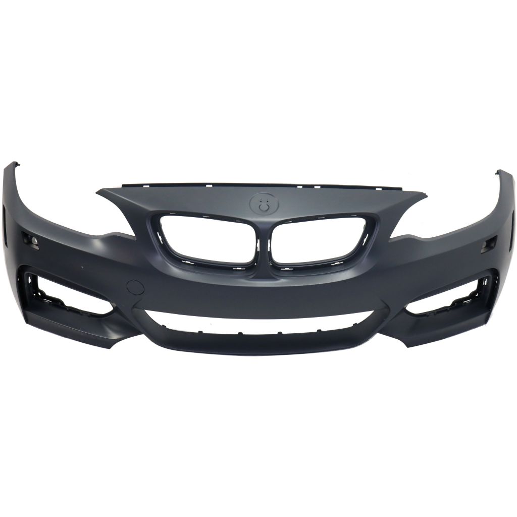 BMW BMW 2 2DOORS/CONV FRONT BUMPER COVER PRIMED (W/ WASH WO/PK SNSR WO/PK ASSIST)(W/M SPORT)(M MDL) **CAPA** OEM#51118058095 2015-2021 PL#BM1000330C