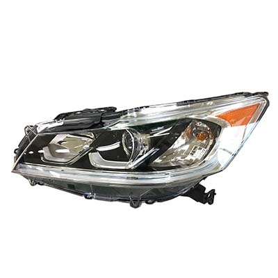 HONDA ACCORD HYBRID HEAD LAMP ASSY LEFT (Driver Side) (HALOGEN) OEM#33150T2AA91 2017 PL#HO2502177