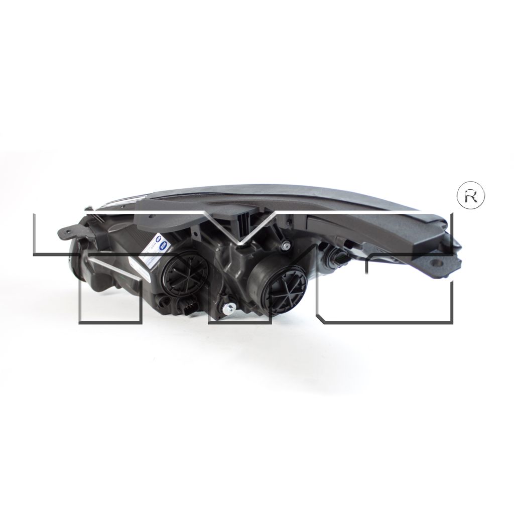 HYUNDAI SONATA HEAD LAMP ASSEMBLY RIGHT (Passenger Side) (HALOGEN)(EXC SE/ECO)(LED DRL IN BMPER) **CAPA** OEM#92102C2000 2015-2017 PL#HY2503183C