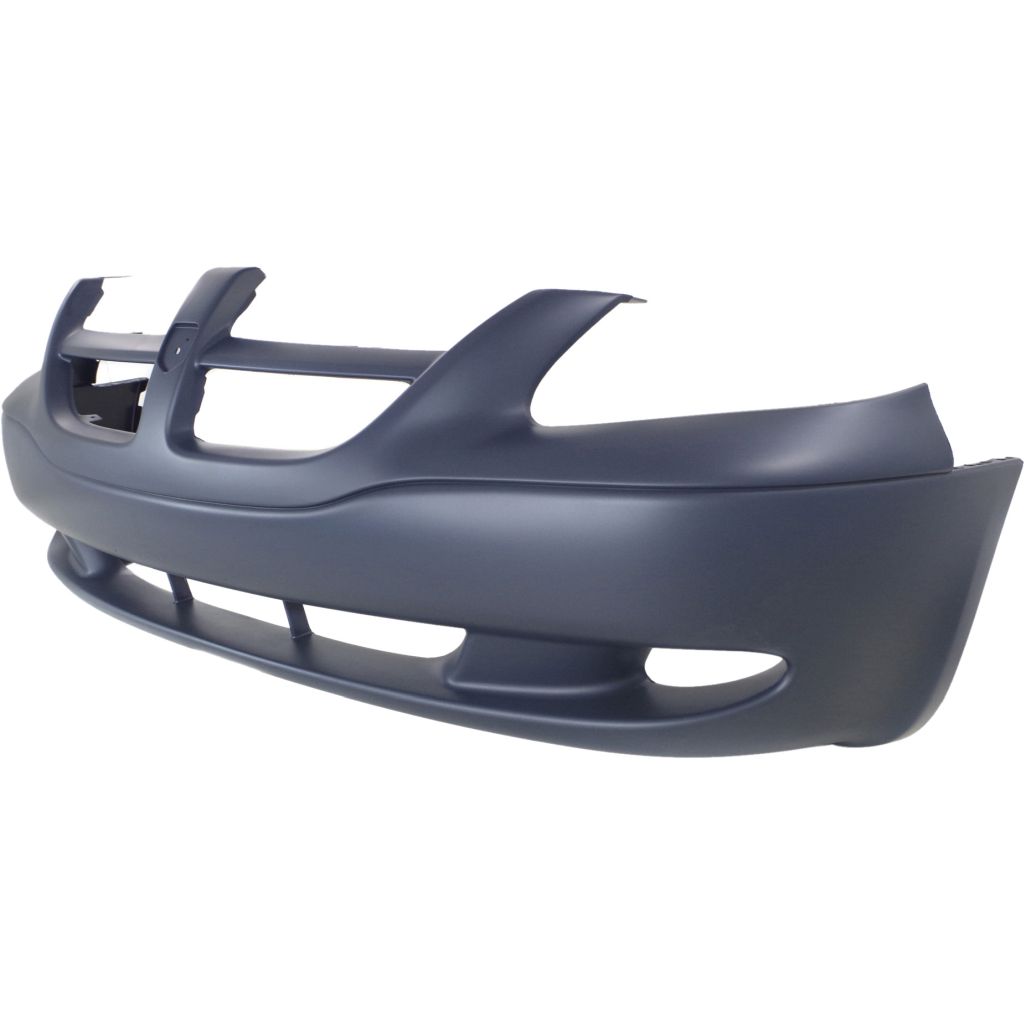 DODGE TRUCKS & VANS CARAVAN FRONT BUMPER COVER PRIMED (W/O FOG) OEM#5018608AA 2001-2004 PL#CH1000326