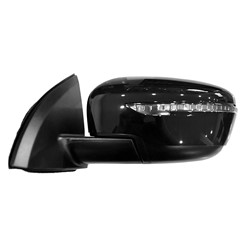 NISSAN ROGUE SPORT (2.0L) DOOR MIRROR LEFT (Driver Side) PWR/HTD/SIGNAL (WO/CAMERA)(BLACK CVR) OEM#963026MA1A-PFM 2017-2021 PL#NI1320301