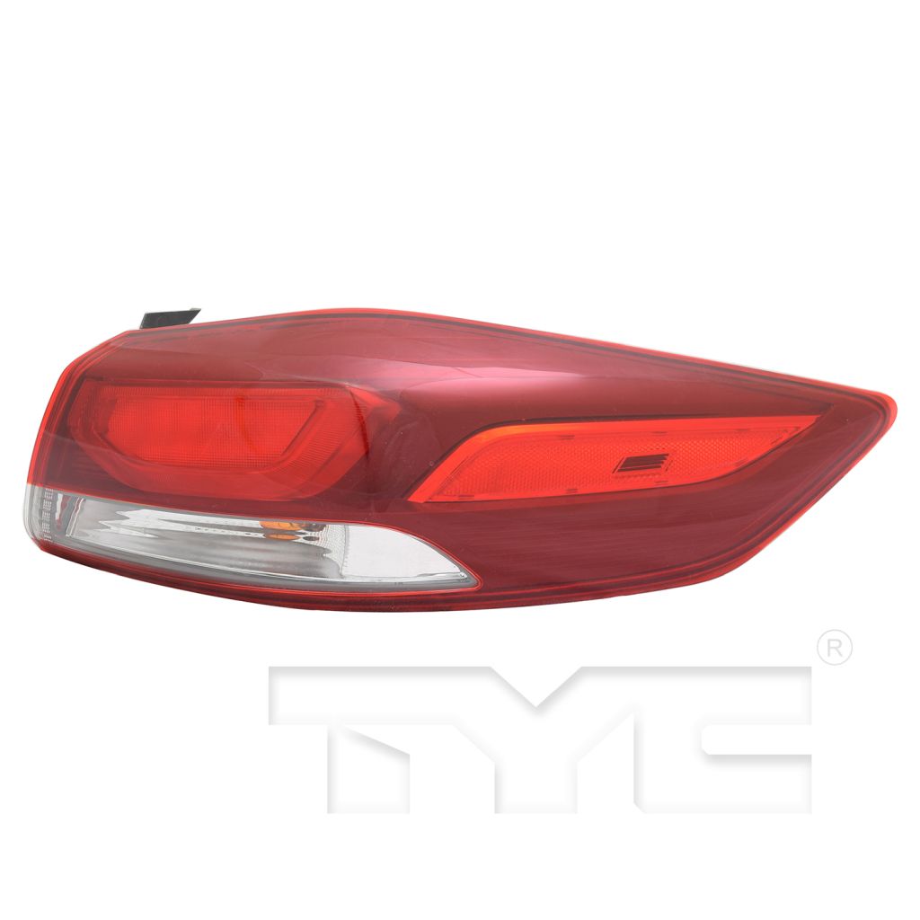 HYUNDAI ELANTRA SEDAN TAIL LAMP ASSY RIGHT (Passenger Side) (OUTER)(USA)(STD BULB) OEM#92402F3000 2017-2018 PL#HY2805140