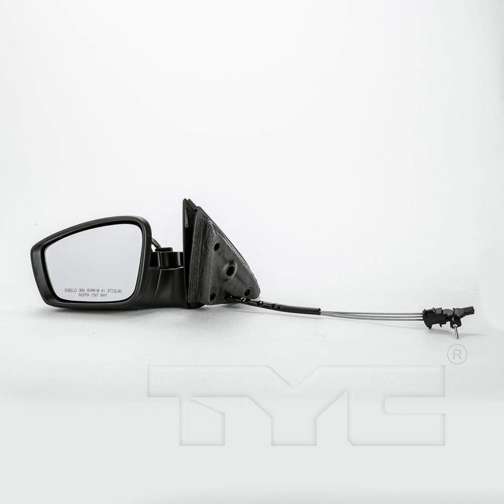 VOLKSWAGEN JETTA HYBRID DOOR MIRROR ASSEMBLY LEFT (Driver Side) MANUAL-REMOTE (TXT CVR) OEM#5C78575079B9-PFM 2013-2016 PL#VW1320150