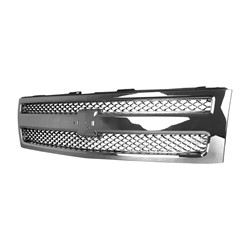 GM TRUCKS & VANS SILVERADO/PU 1500 (CHEVY) GRILLE CHR/CHR MESH OEM#22849840 2012-2013 PL#GM1200655
