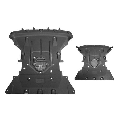 JEEPVEHICLE GRAND CHEROKEE (NEW) FRONT SPLASH SHIELD ENG UNDER CVR)(3.6L EXC OVERLAND) OEM#68377818AF 2022-2025 PL#CH1228178