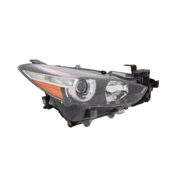 MAZDA MAZDA3 HEAD LAMP RIGHT (Passenger Side) (HALOGEN) OEM#BABF510K0D 2017-2018 PL#MA2503149