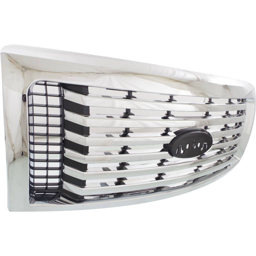 FORD TRUCKS & VANS FORD/PU (F150)(EXC SVT RAPTOR) GRILLE CHROME (6 SMALL BAR)(XLT W/CHROME APPEARANCE PKG) OEM#AL3Z8200C 2010-2012 PL#FO1200531