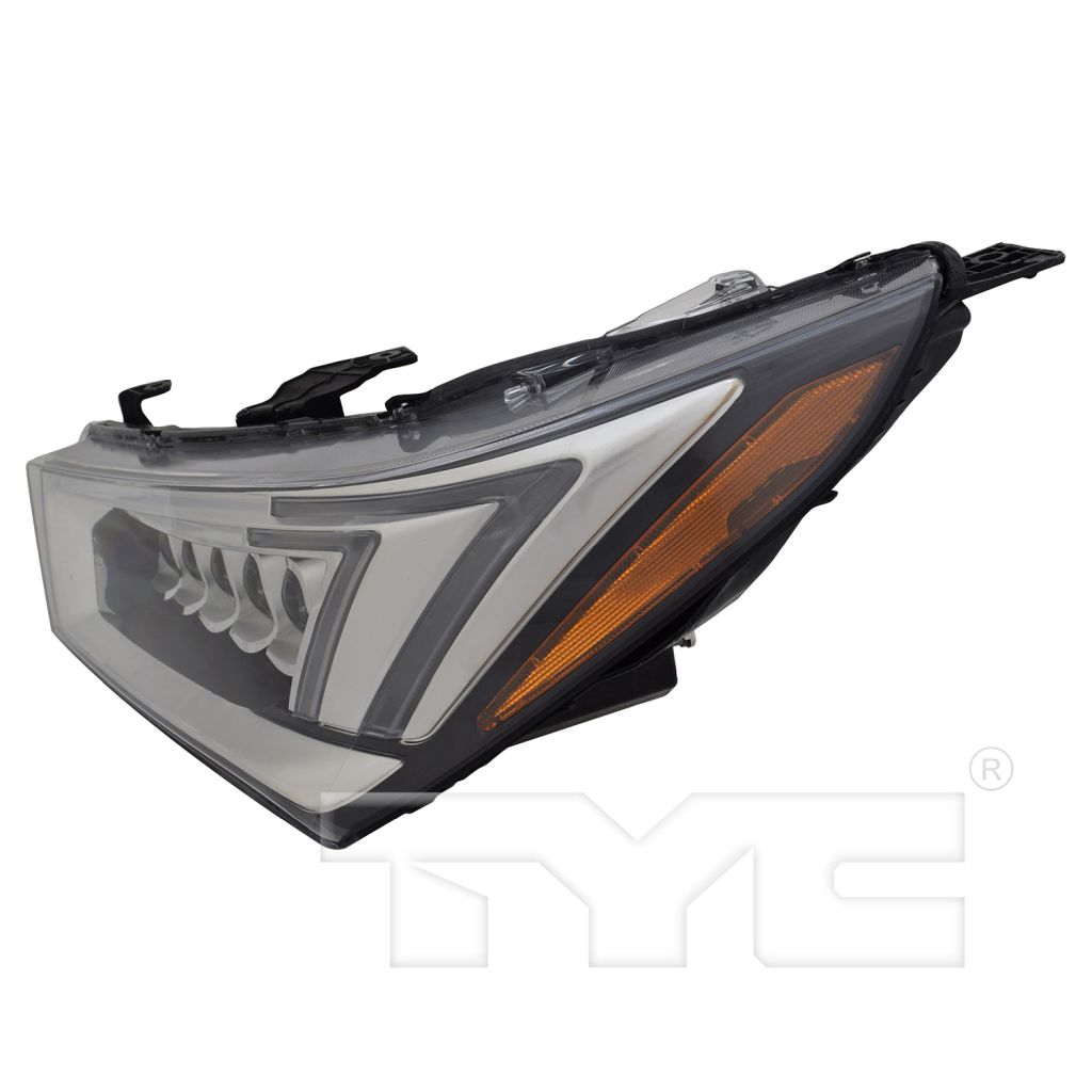 ACURA MDX HEAD LAMP ASSY LEFT (Driver Side) CHROME (LED)(WO/AUTO LEVEL)(EXC A-SPEC) OEM#33150TZ5A51 2017-2020 PL#AC2502130