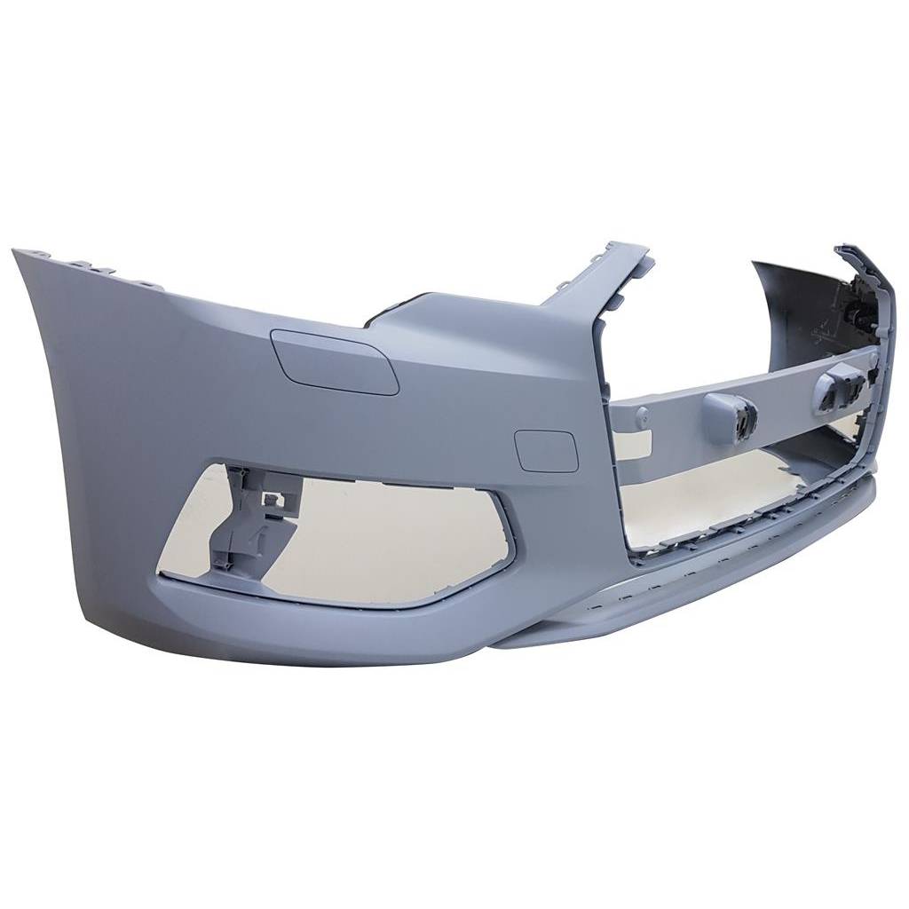AUDI A6 SEDAN FRONT BUMPER COVER PRIMED (WO/PARALLEL PK ASSIST)(WO/S-LINE) **CAPA** OEM#4K0807065GRU 2019-2023 PL#AU1000291C