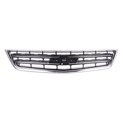 CHEVROLET IMPALA (NEW)(4pc T/L) UPPER GRILLE CHROME/BLACK W/CHROME FRAME (LTZ/PREMIER)(WO/ADAPTIVE CRUIS OEM#23354888 2014-2020 PL#GM1200717