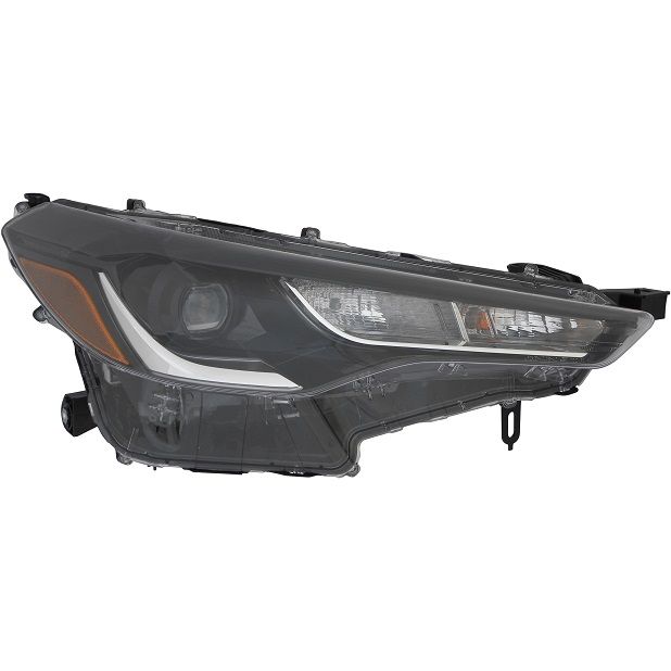 TOYOTA COROLLA CROSS HYBRID (S/SE/XSE) HEAD LAMP ASSY RIGHT (Passenger Side) (S/SE MDL)(WO/NIGHTSHADE) **CAPA** OEM#811100A230 2023-2025 PL#TO2503313C