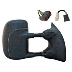 FORD TRUCKS & VANS EXCURSION DOOR MIRROR RIGHT (Passenger Side) POWER/HEATED (WO/SIGNAL)(DUAL ARMS/GLASS)(TRAILER TOW)(FOLD-IN/OUT) OEM#3C7Z17682EAA 2000-2005 PL#FO1321218