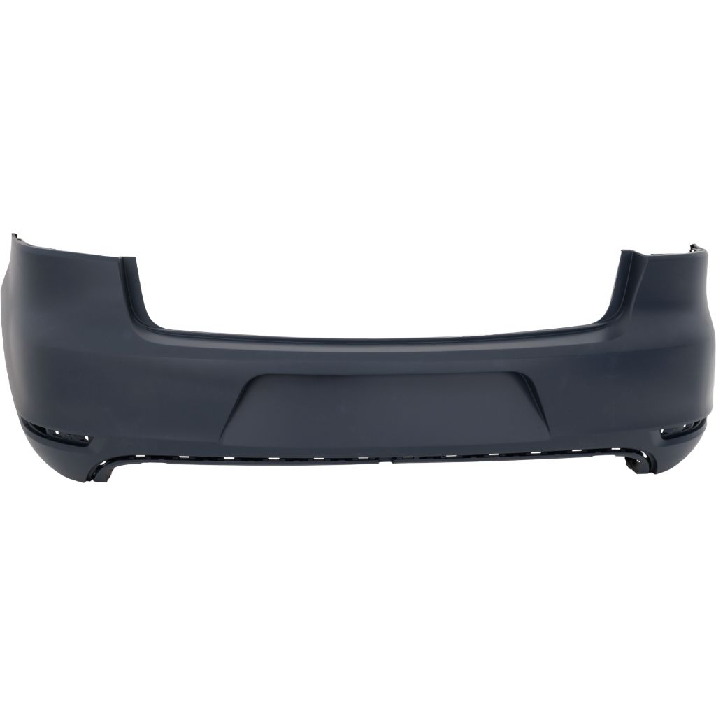 VOLKSWAGEN GOLF (2/4 DR) (LH Exhaust) REAR BUMPER COVER PRIMED (WO/PARK ASSIST) OEM#5K6807417GGRU 2010-2014 PL#VW1100182