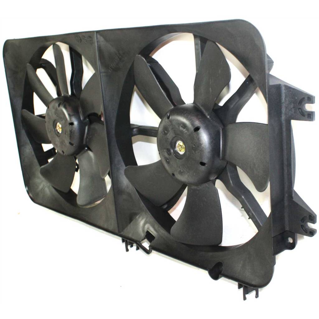 MAZDA 626 RADIATOR & A/C FAN ASSY (2.0L)(DUAL FAN) OEM#FS1G15025B 2000-2002 PL#MA3115114