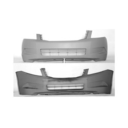 HONDA ACCORD SEDAN FRONT BUMPER COVER PRIMED WO/FOG (4 CYL) **CAPA** OEM#04711TA0A90ZZ 2008-2010 PL#HO1000254C