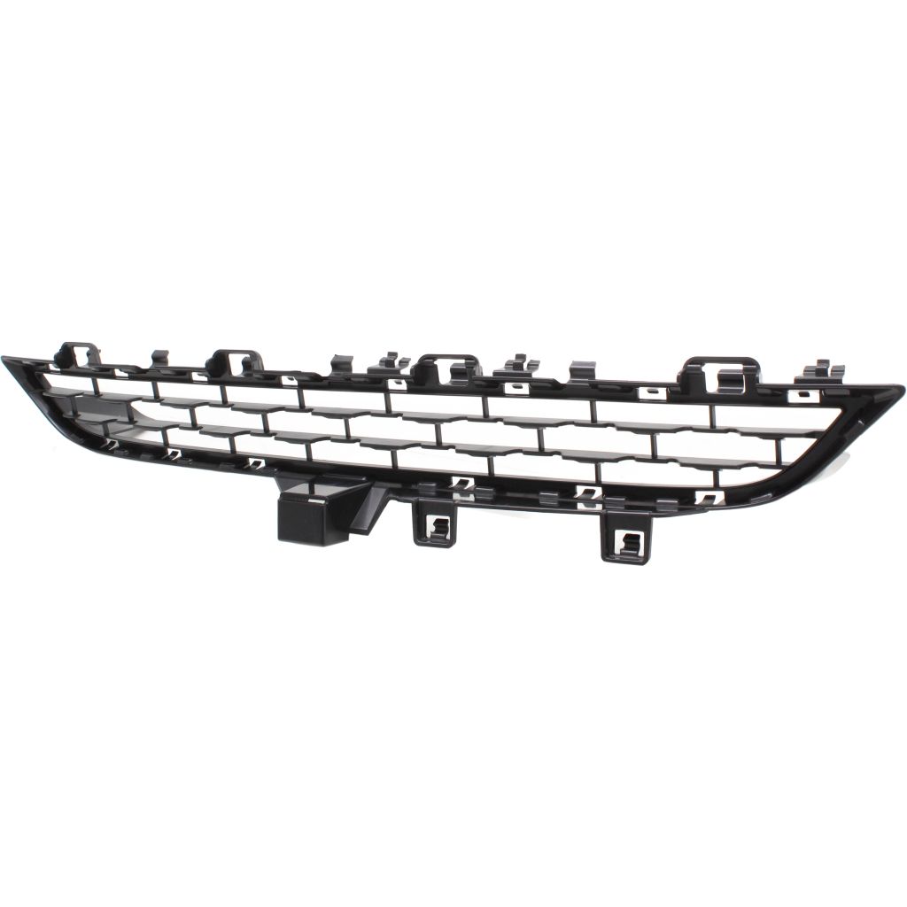 BMW BMW X5 HYBRID FRONT BUMPER GRILLE UPPER (ALUMINUM TEXT-BLK) (WO/M SPORT) OEM#51117336506 2016-2018 PL#BM1036181