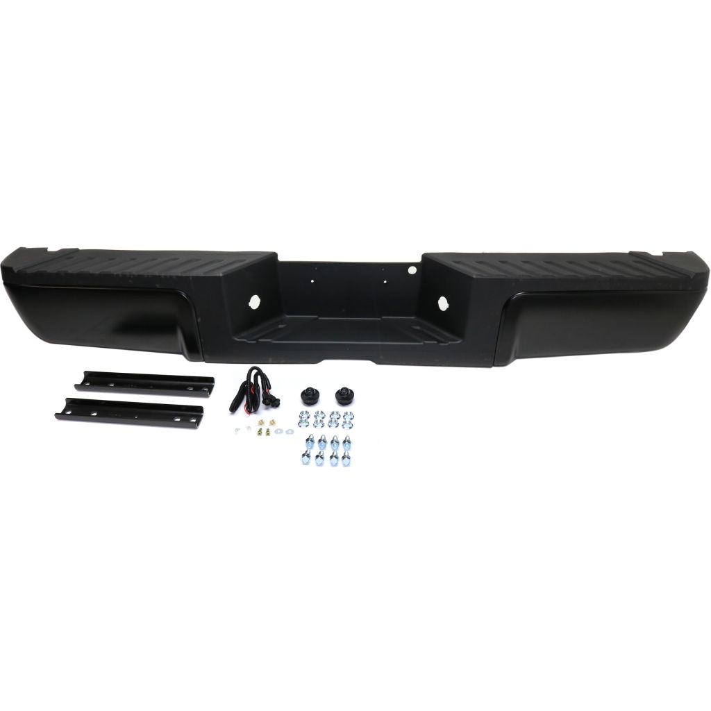FORD TRUCKS & VANS FORD/PU F250/350/450 (SUPER DUTY) REAR STEP BUMPER ASSY BLACK W/BLACK PAD (WO/SENSOR) OEM#9C3Z17906APTM-PFM 2013-2016 PL#FO1103174
