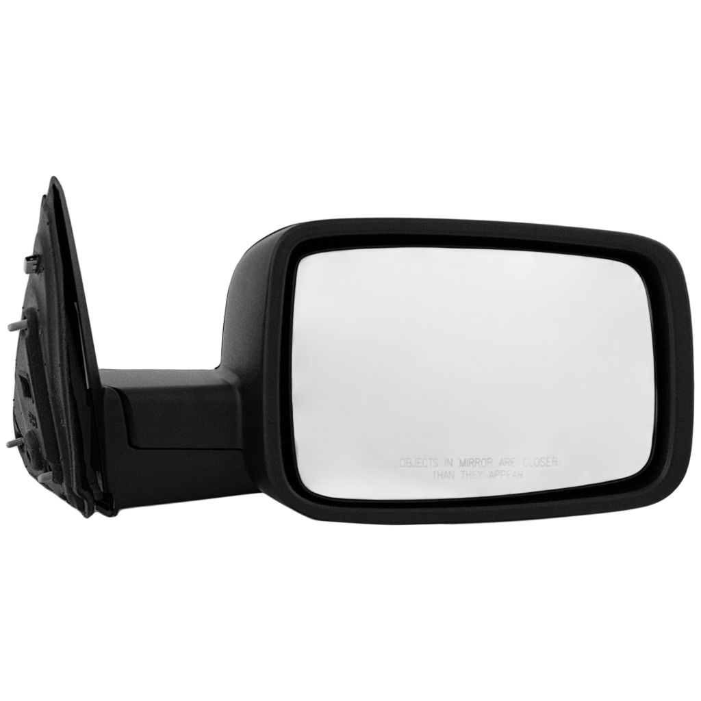 DODGE TRUCKS & VANS DODGE/PU (R2500/3500) DOOR MIRROR RIGHT (Passenger Side) MANUAL (SINGLE GLASS)(TEXT BLK) OEM#55372068AF (P) 2010-2012 PL#CH1321308