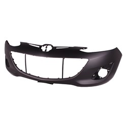 MAZDA MAZDA2 FRONT BUMPER COVER PRM**CAPA** OEM#DR6150031EBB 2011-2014 PL#MA1000233C