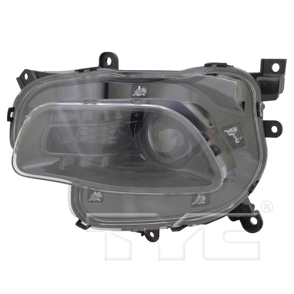 JEEP CHEROKEE HEAD LAMP ASSEMBLY LEFT (Driver Side) (HALOGEN)(BLK)(LOWER) **CAPA** OEM#68102847AE 2014-2016 PL#CH2502249C
