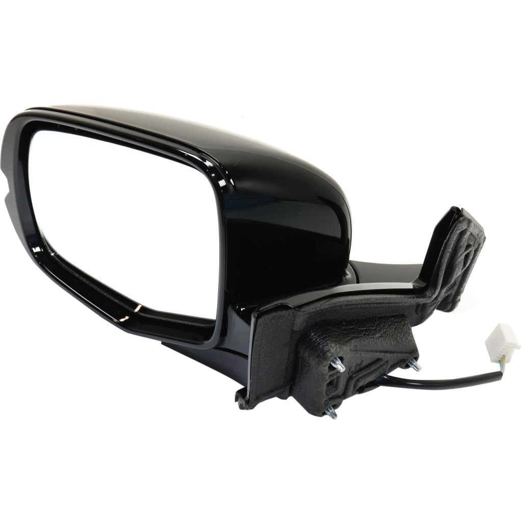 HONDA RIDGELINE DOOR MIRROR LEFT (Driver Side) PWR/N-HTD (GLOSS BLACK)(SPORT MDL) OEM#76250T6ZA41ZB 2017-2020 PL#HO1320310
