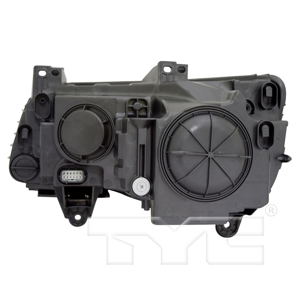 CHRYSLER 300 HEAD LAMP ASSY RIGHT (Passenger Side) (HALOGEN)(W/PROJECTOR)(CHROME BEZEL)**CAPA** OEM#68402946AA 2018-2023 PL#CH2503322C