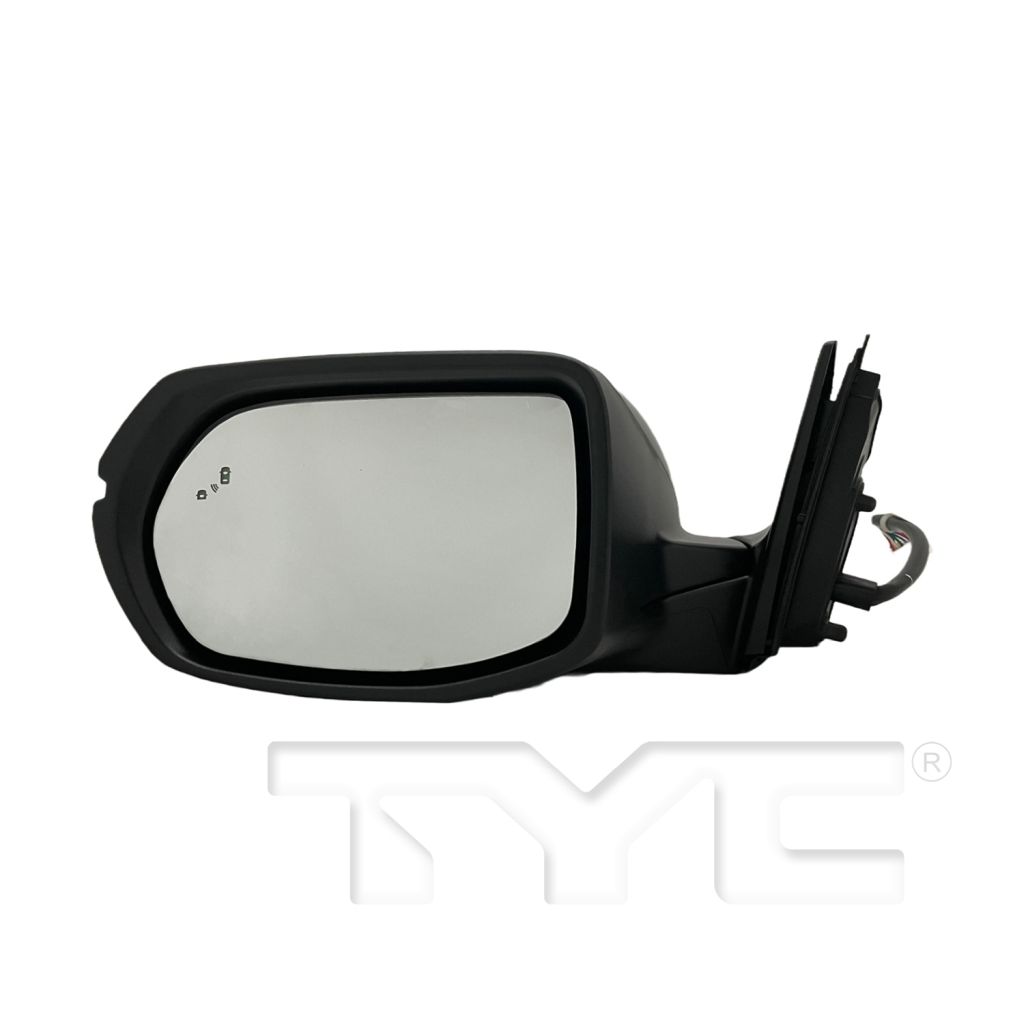 HONDA CRV DOOR MIRROR LEFT (Driver Side) PWR/HTD/SIGNAL (W/BSD)(MAN-FOLD) OEM#76258TLAA32-PFM 2017-2022 PL#HO1320318