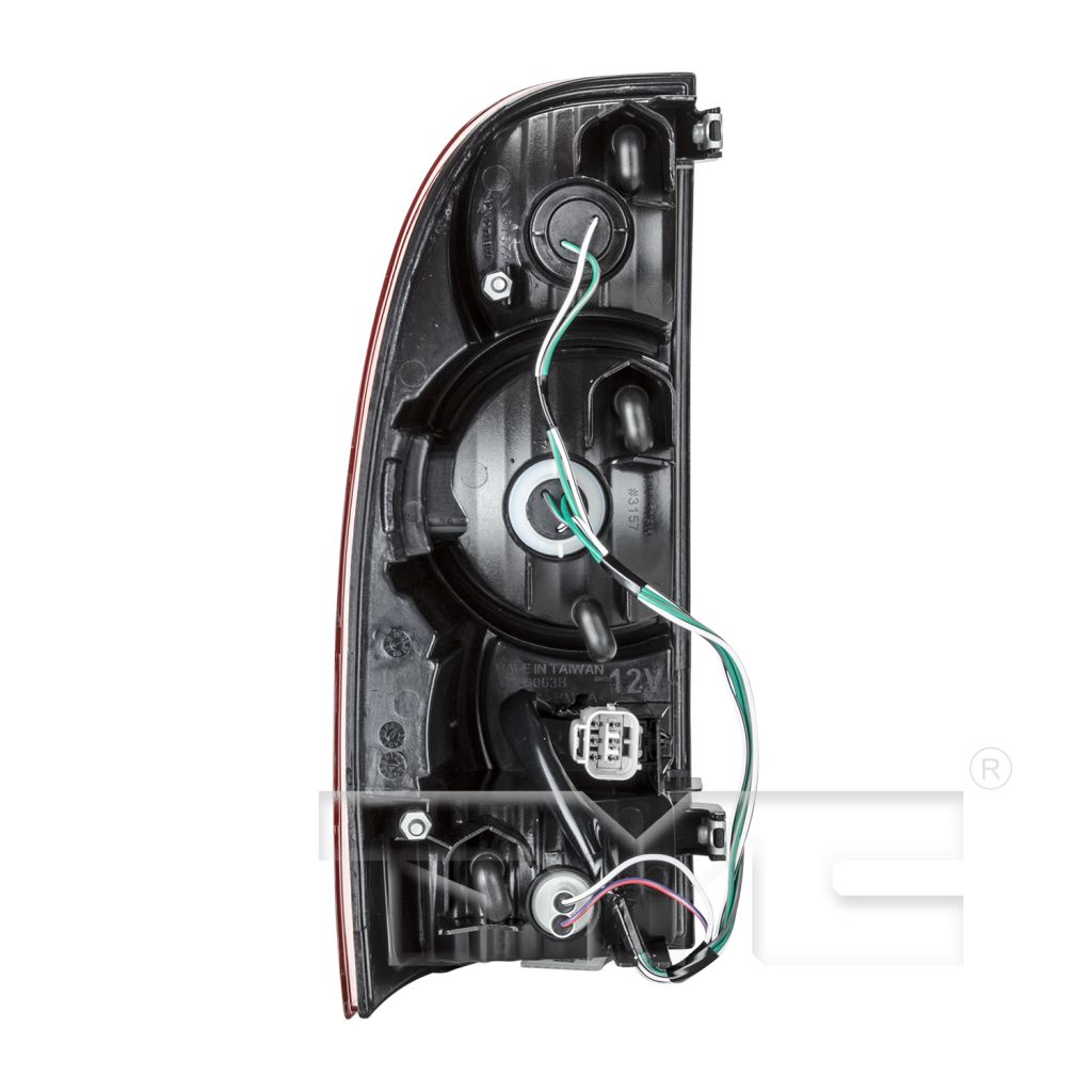 TOYOTA TACOMA TAIL LAMP ASSEMBLY RIGHT (Passenger Side) (STD)(RED CENTER) OEM#8155004150 2005-2015 PL#TO2801158