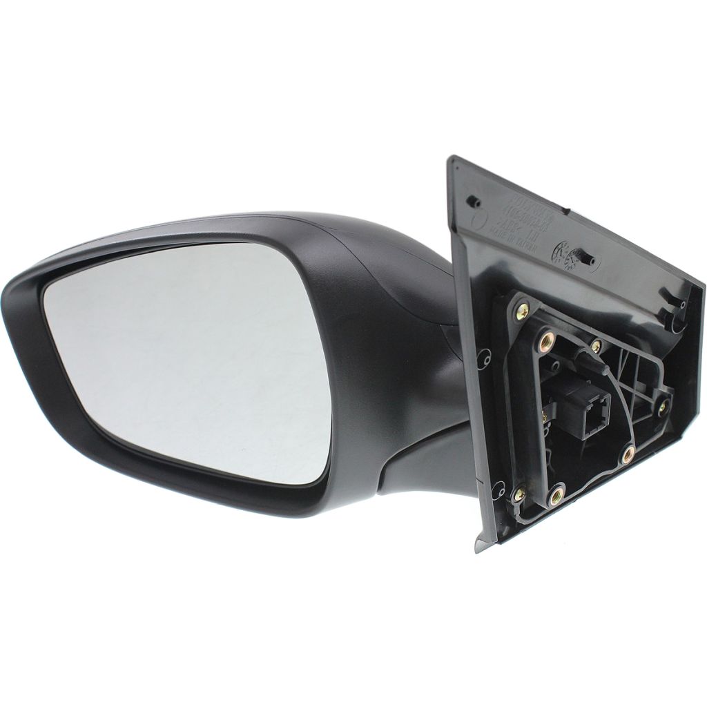 HYUNDAI ACCENT SEDAN DOOR MIRROR LEFT (Driver Side) PWR (MAN-FOLD)(TEX-BLACK) OEM#876101R250 2012-2015 PL#HY1320181