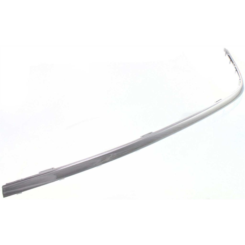 BMW BMW 7 SERIES FRONT BUMPER OUTER COVER UPPER MLDG LEFT (Driver Side) CHROME (745Li/760Li) OEM#51117033475 2002-2005 PL#BM1046121