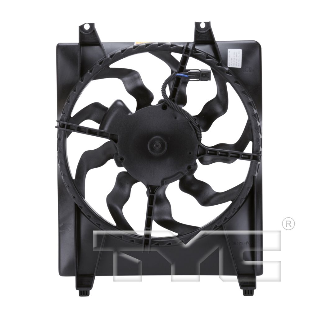HYUNDAI SANTA FE A/C FAN ASSEMBLY RIGHT (Passenger Side) 2.7L/3.3L OEM#977302B100 2007-2009 PL#HY3115114