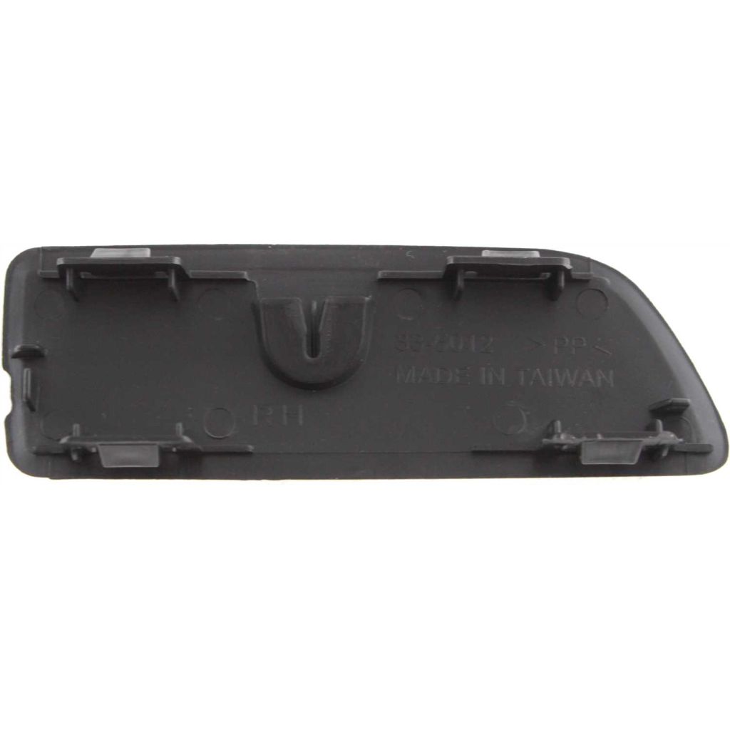 BMW BMW X5 FRONT BUMPER TOW HOOK COVER BLACK RIGHT (Passenger Side) (3.0/4.4L) OEM#51117116672 2004-2006 PL#BM1029117