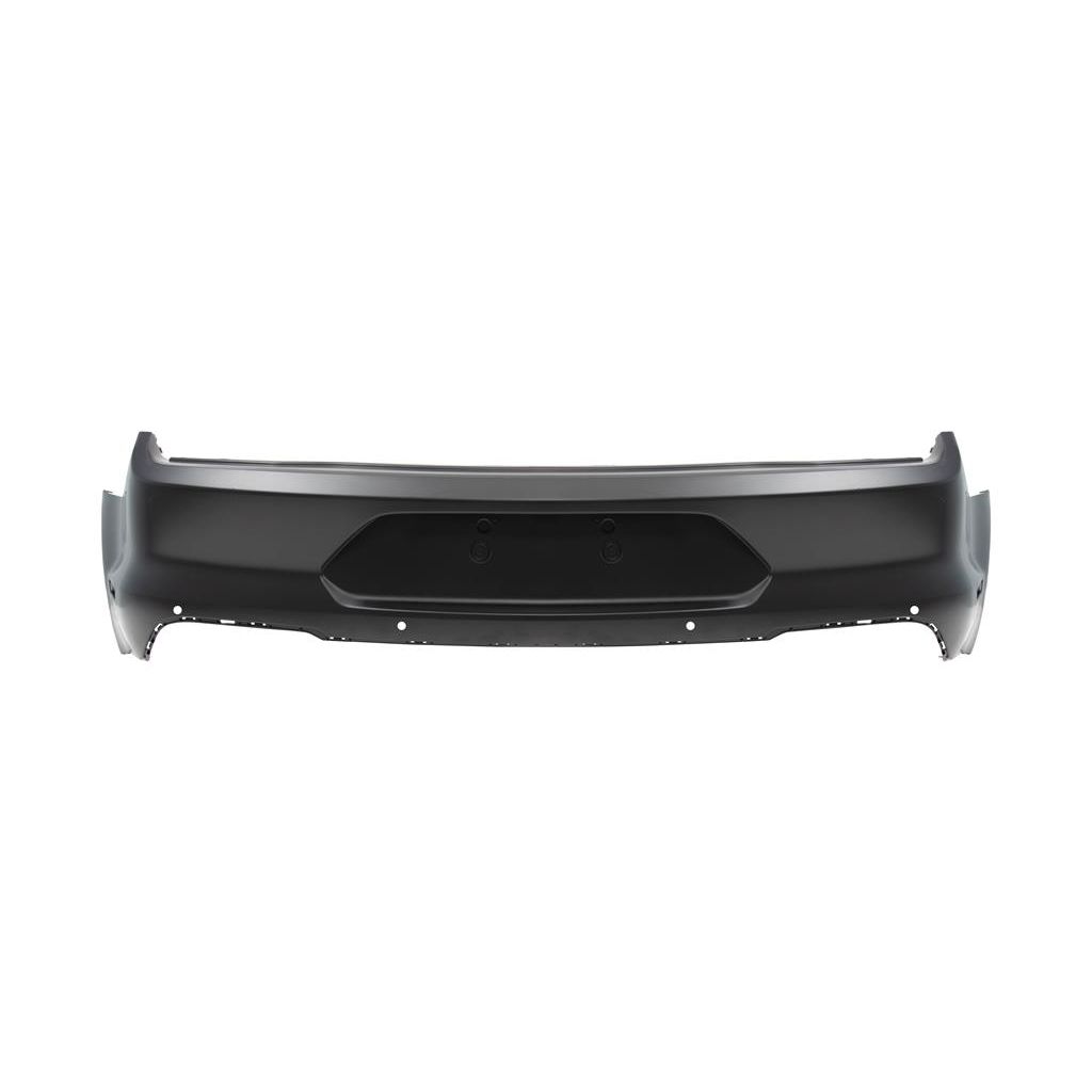 FORD MUSTANG REAR BUMPER COVER PRIMED (W/SENSOR)**CAPA** OEM#JR3Z17K835AAPTM 2018-2023 PL#FO1100737C