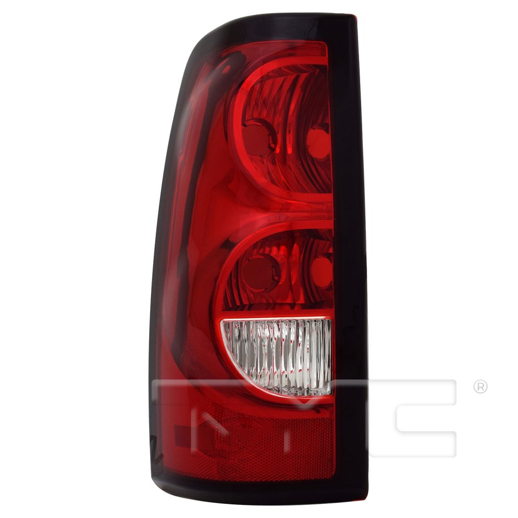 GM TRUCKS & VANS SILVERADO/PU (CHEVY) (07 OLD STYLE) TAIL LAMP UNIT LEFT (Driver Side) (FLEETSIDE)(SINGLE WHEEL) **CAPA* OEM#19169004 2004-2007 PL#GM2800174C
