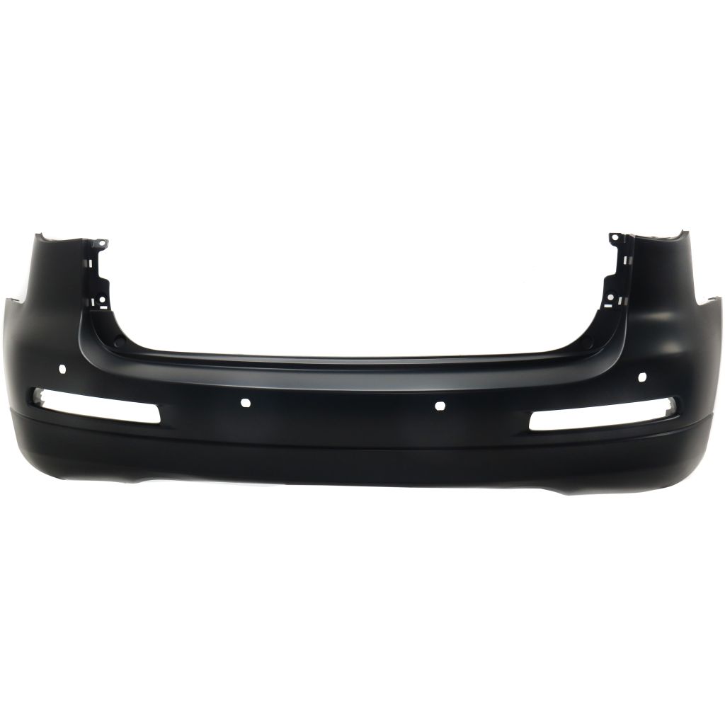 INFINITI EX35/EX37 REAR BUMPER COVER PRIMED JOURNEY (WO/AVM)(4 HOLES) OEM#HEM221BA4H 2008-2012 PL#IN1100130