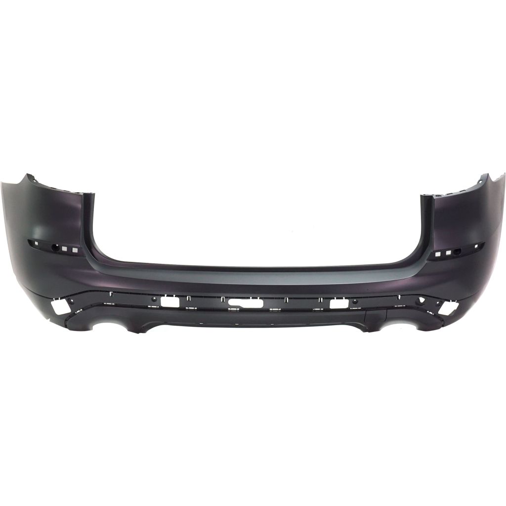 BMW BMW X3 REAR BUMPER COVER PRIMED (WO/PK ASSIST)(W/TRAILER HITCH)(30i WO/M SPORT) **CAPA** OEM#51127488228 2018-2021 PL#BM1100428C