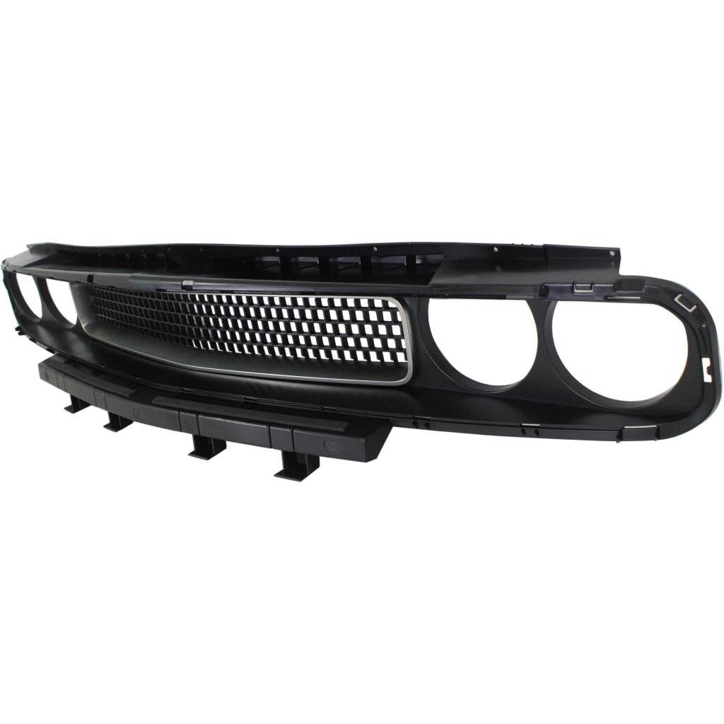DODGE CHALLENGER GRILLE BLACK W/CHR MOLDING OEM#68043388AC-PFM 2008-2014 PL#CH1200338