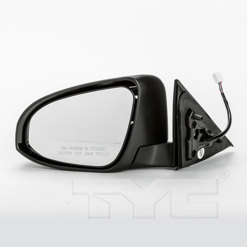 TOYOTA CAMRY HYBRID DOOR MIRROR LEFT (Driver Side) POWER/HEATED (WO/BLIND SPOT DETECT)(PTM CVR) OEM#8790906410-PFM 2012-2014 PL#TO1320276