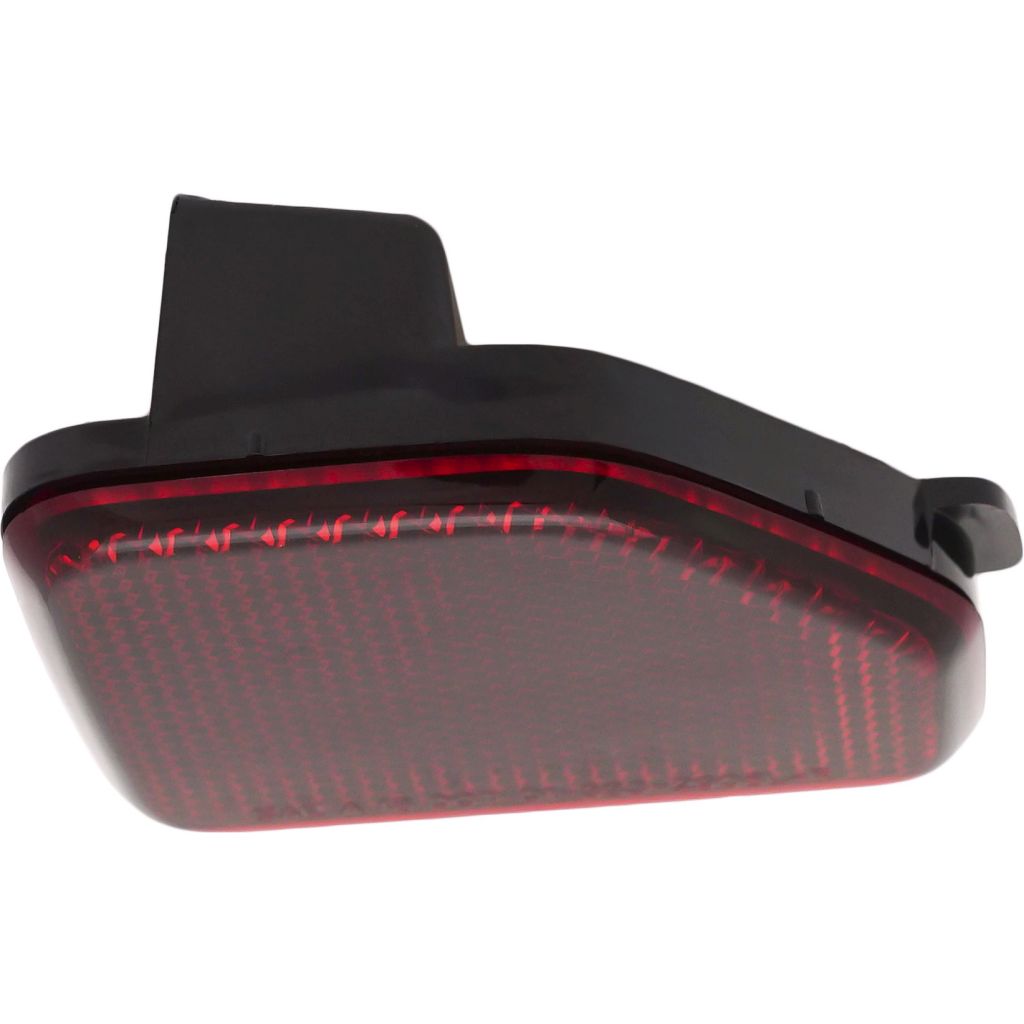 JEEPVEHICLE WRANGLER PLUG-IN REAR BUMPER REFLECTOR LEFT (Driver Side) (EXC STEEL BMP) OEM#68281937AB 2021-2024 PL#CH1184108