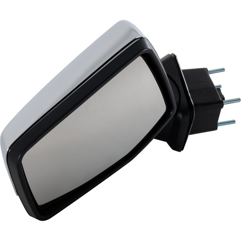 GM TRUCKS & VANS SILVERADO/PU 1500 DOOR MIRROR LEFT (Driver Side) PWR/HTD (W/SPOT GLASS)(CHROME CVR)(STD) OEM#86588302-PFM 2022-2023 PL#GM1320585