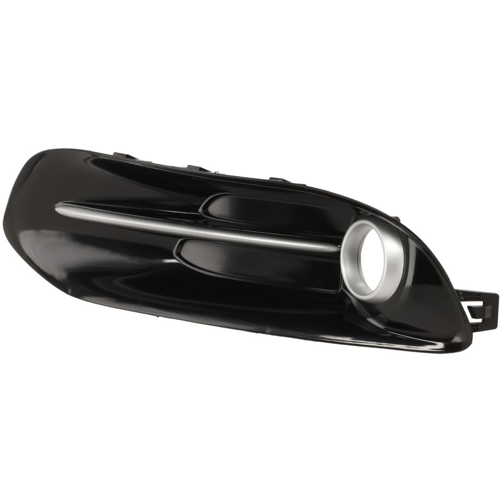 DODGE DART FOG LAMP COVER LEFT (Driver Side) BLACK W/SILVER MOLDING (W/FOG) OEM#68163977AB 2013-2016 PL#CH1038141