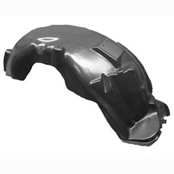 DODGE TRUCKS & VANS DURANGO FENDER SPLASH SHIELD LEFT (Driver Side) OEM#55078071AF 2007-2009 PL#CH1248135