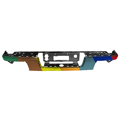 GM TRUCKS & VANS CANYON (GMC) REAR STEP BMP BAR BLACK (WO/SENSOR) OEM#84568267 2015-2022 PL#GM1102562