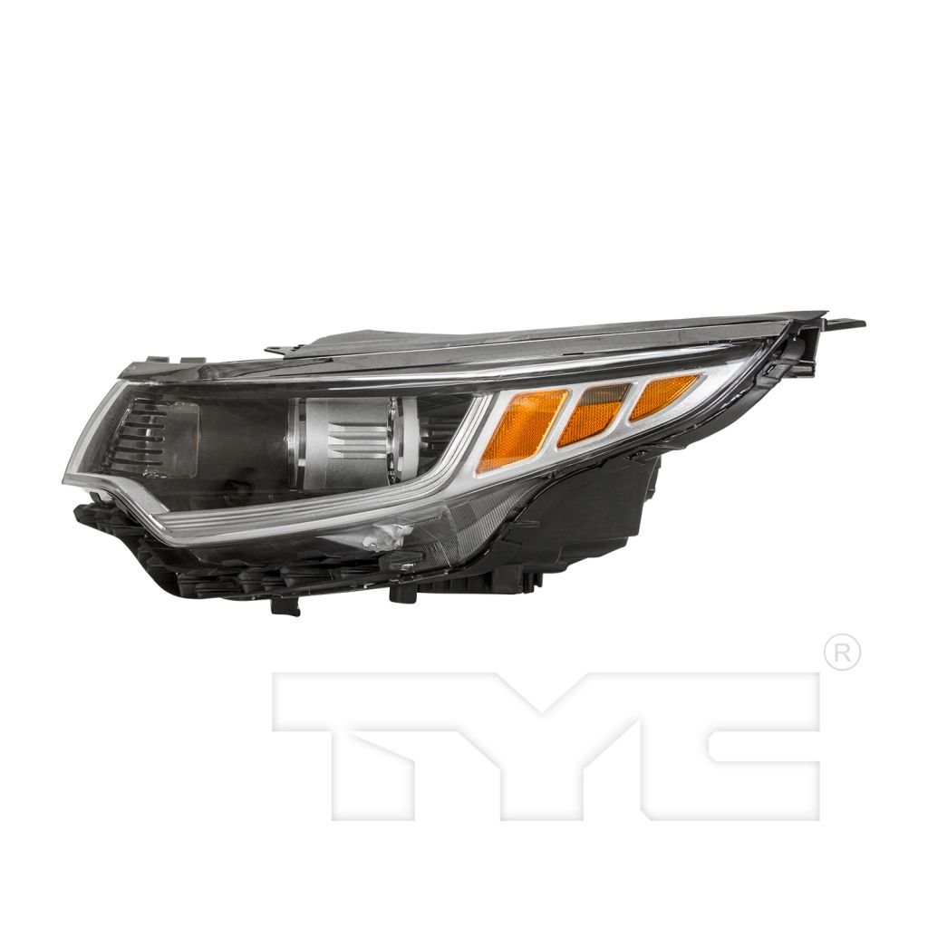 KIA OPTIMA HEAD LAMP ASSY LEFT (Driver Side) (HALOGEN)(WO/LED DRL) OEM#92101D5000 2016-2018 PL#KI2502196