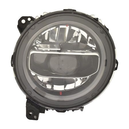 JEEPVEHICLE WRANGLER PLUG-IN HEAD LAMP ASSY LEFT (Driver Side) (LED)(WO/LOGO) **CAPA** OEM#55112879AG 2021-2022 PL#CH2502327C