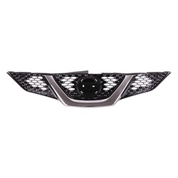 NISSAN ROGUE SPORT (2.0L) GRILLE ASSY PTD-BLACK W/CHROME MLDG (WO/AROUND VIEW MONITOR) OEM#623106MG0A 2017 PL#NI1200288